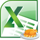 Excel Weekly Meal Planner Template Software icon