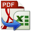Wondershare PDF to Excel icon
