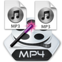 Convert Multiple MP4 Files To MP3 Files Software icon
