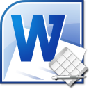 MS Word Weekly Homework Schedule Template Software icon