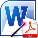 MS Word Export To Multiple PDF Files Software icon