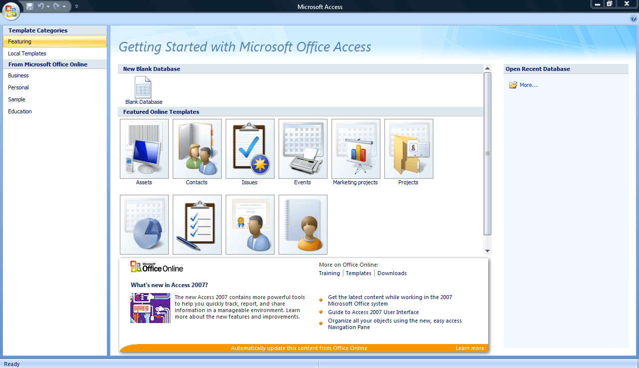 Microsoft Office Access download for free - GetWinPCSoft