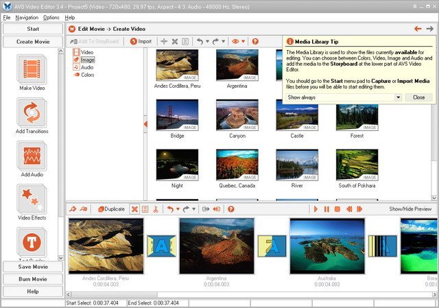 AVS Video Editor 12.9.6.34 download the last version for apple