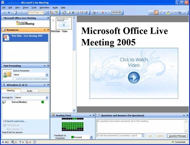 microsoft office live meeting 2007 standard