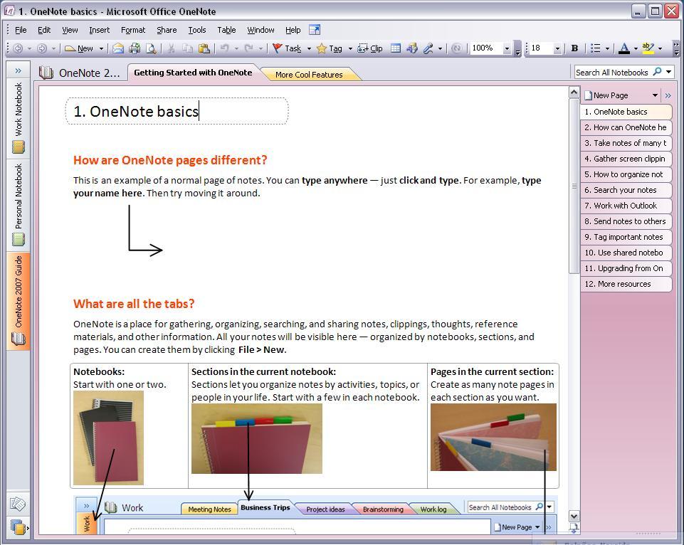 microsoft office onenote 2007