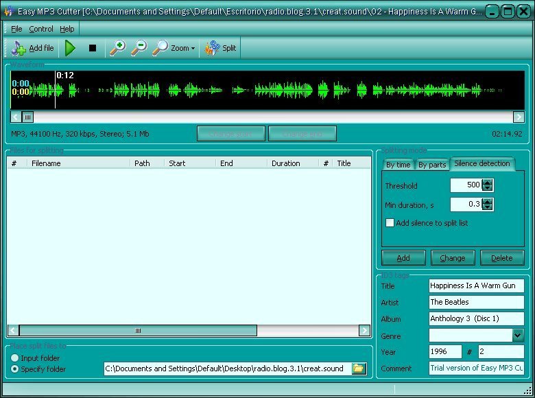 any audio cutter free download