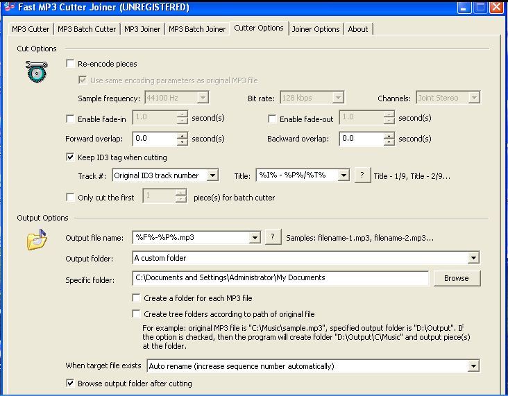 mp3 cutter joiner for windows 7