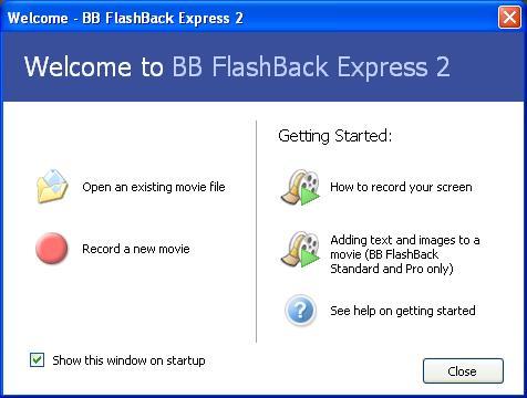 flashback express windows 10