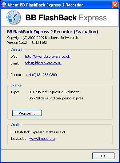 blueberry software flashback express