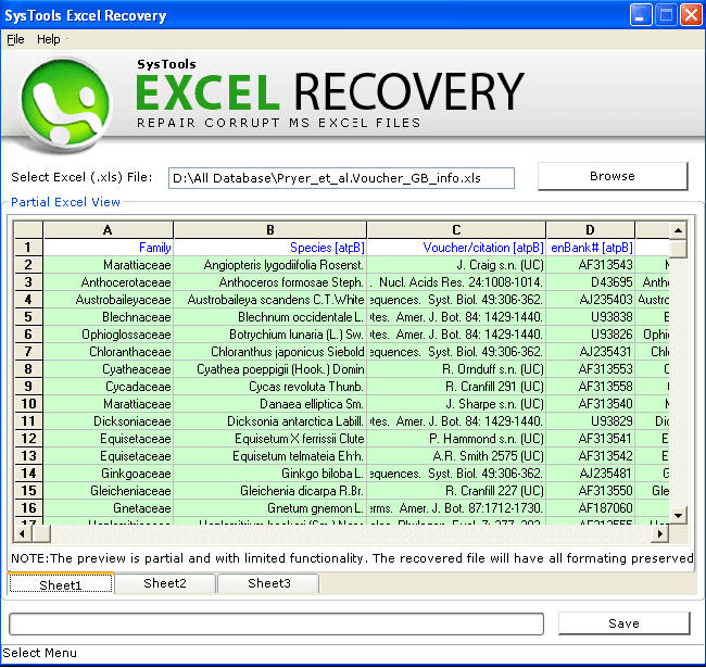 free instals Starus Excel Recovery 4.6
