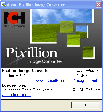 NCH Pixillion Image Converter Plus 11.45 instaling