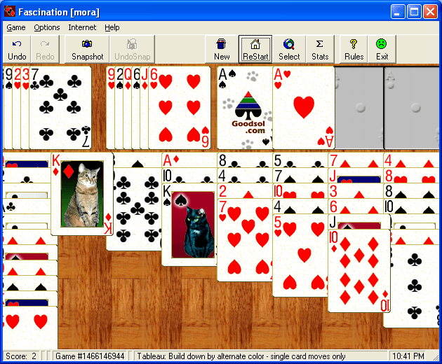 korttipeli pretty good solitaire