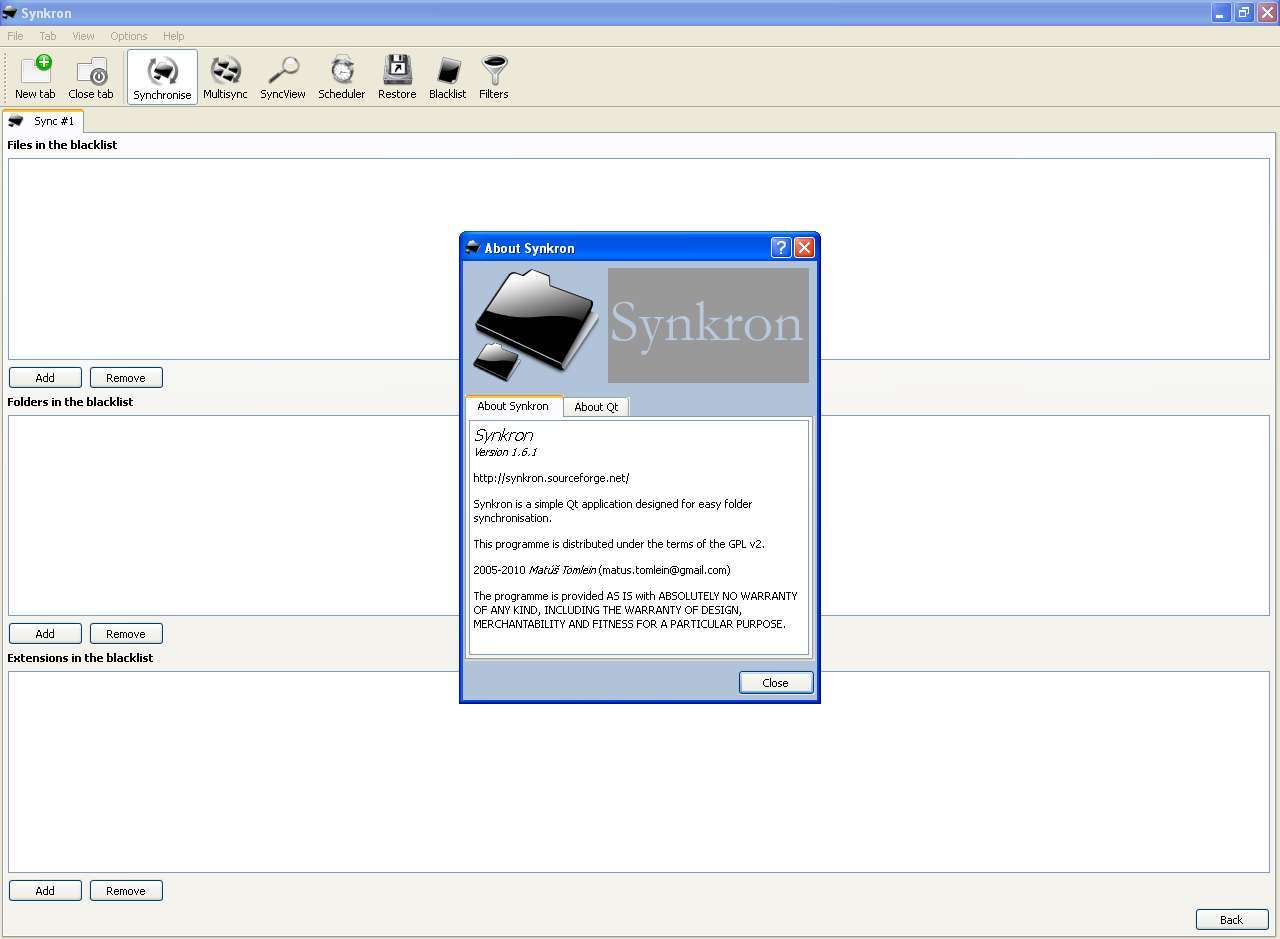 synkron pour windows