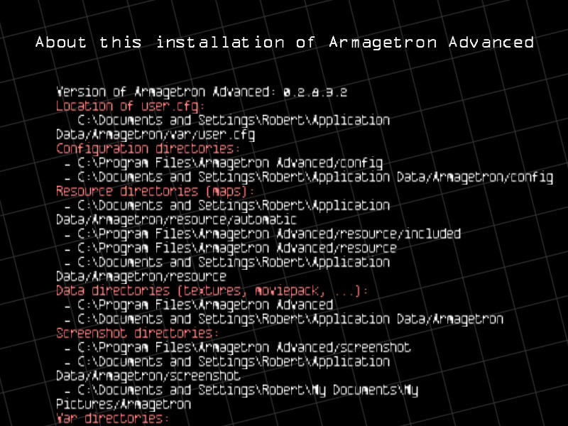 instructions for armagetron advanced