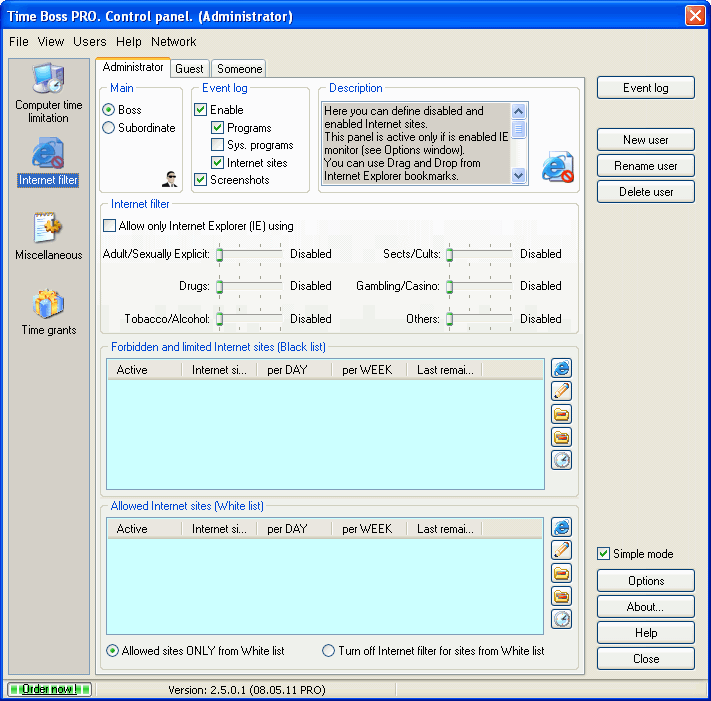Time Boss Pro 3.36.004 free instal