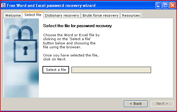 microsoft password wizard