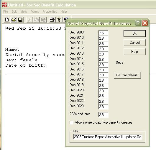 SSA Benefit Calculator download for free GetWinPCSoft