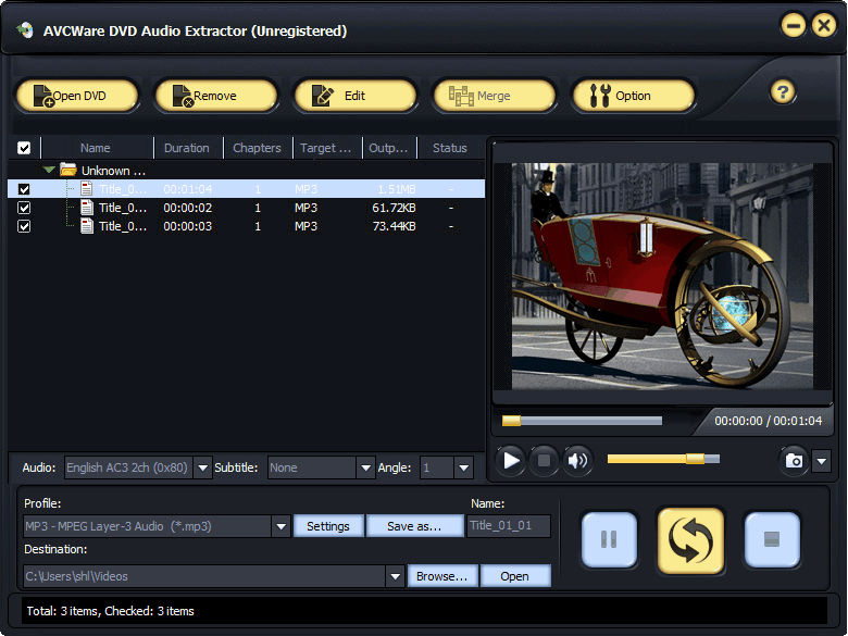 dvd audio extractor freeware