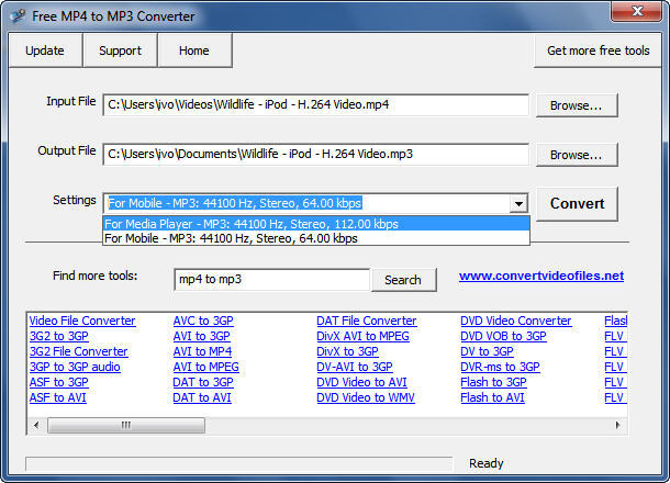 mp4 to mp3 converter windows 10