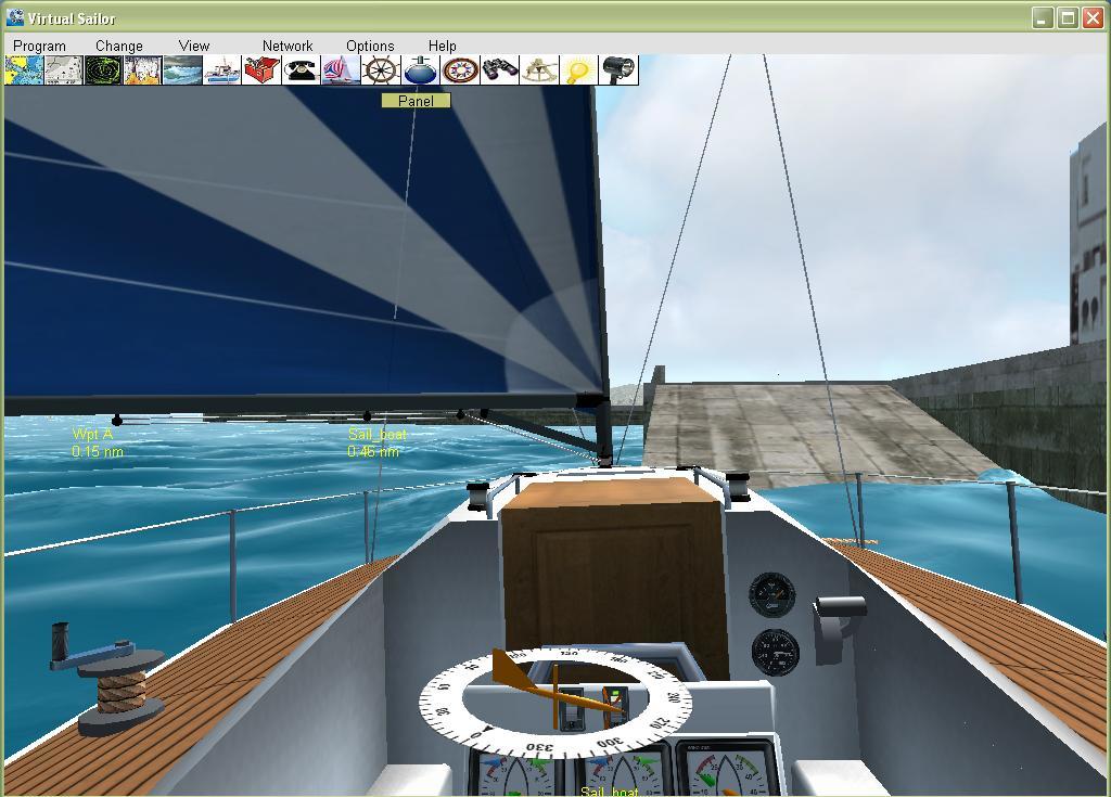 Virtual sailor 7 controls