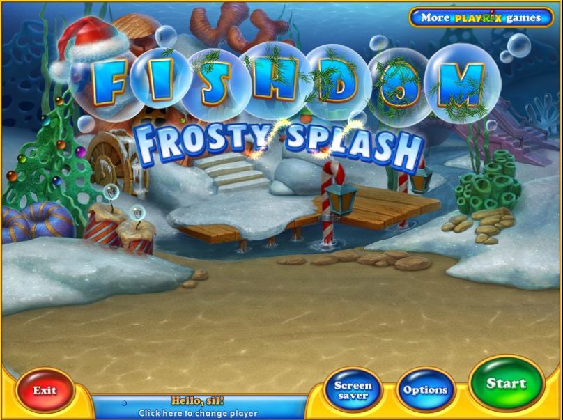 fishdom frosty splash gametop