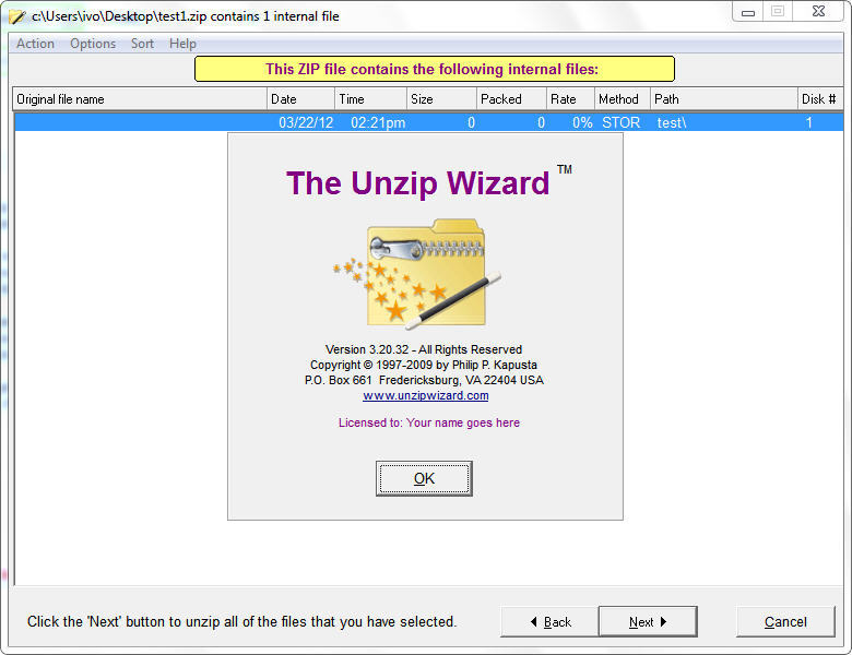 Unzip Wizard download for free - GetWinPCSoft