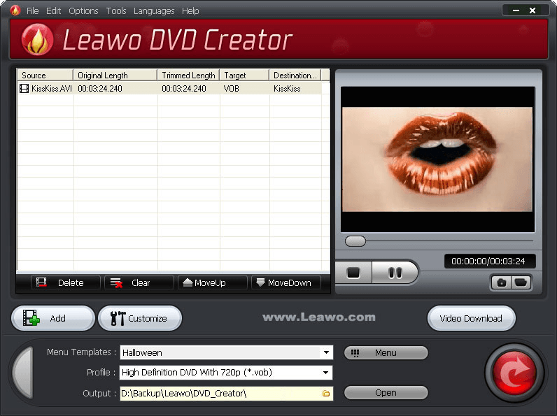 leawo dvd creator 5.3.0.0 registration code