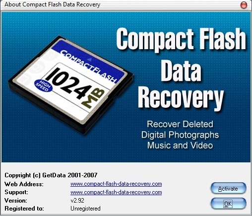 what is compact flash recovery