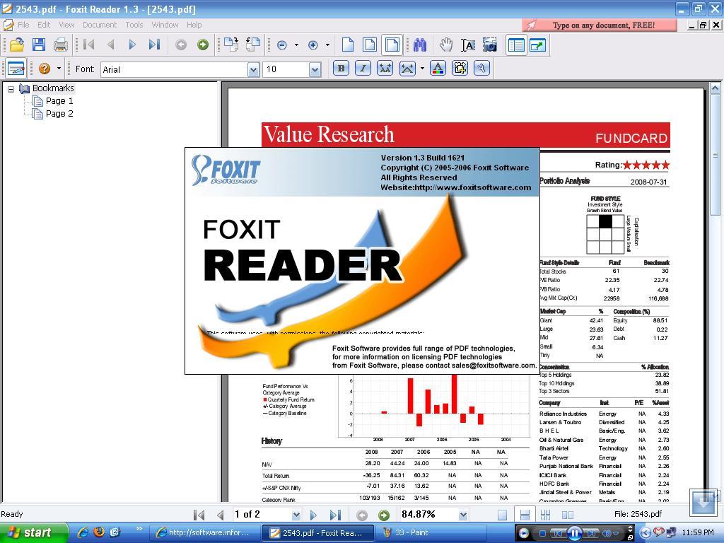 foxit reader application