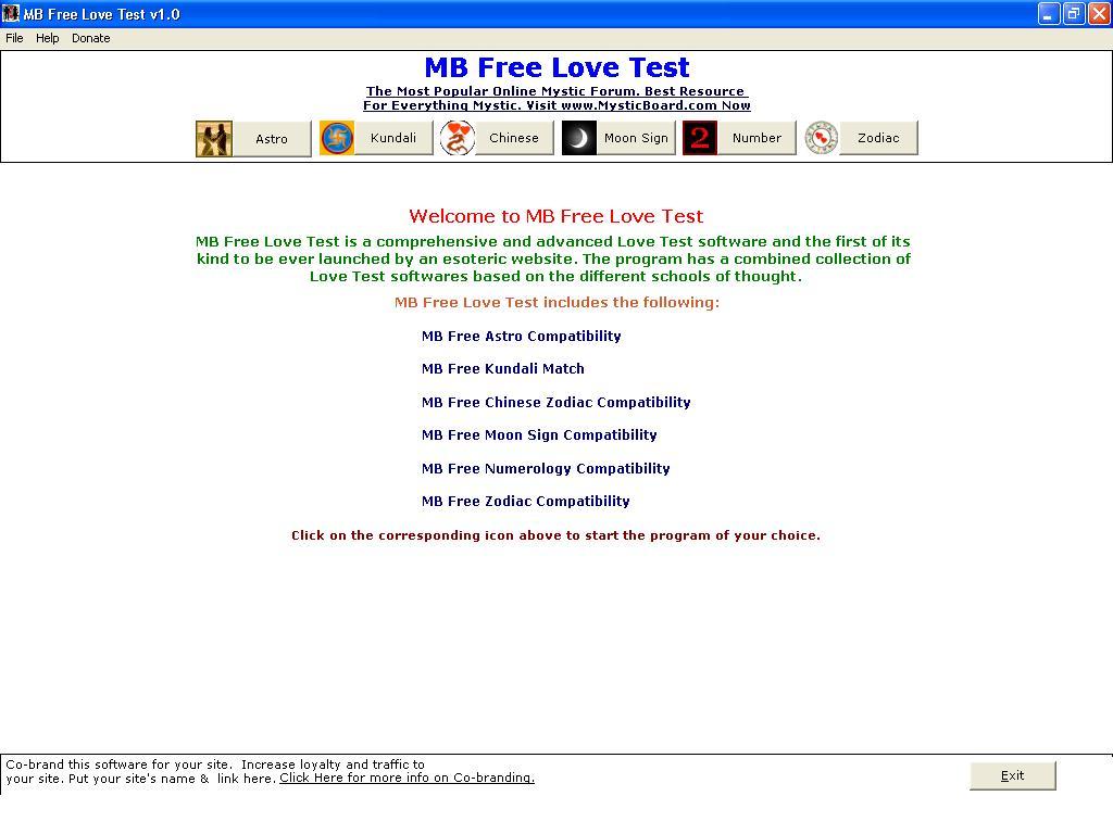 Compatibility love free name test SoulMate Test