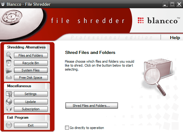 file shredder shareware