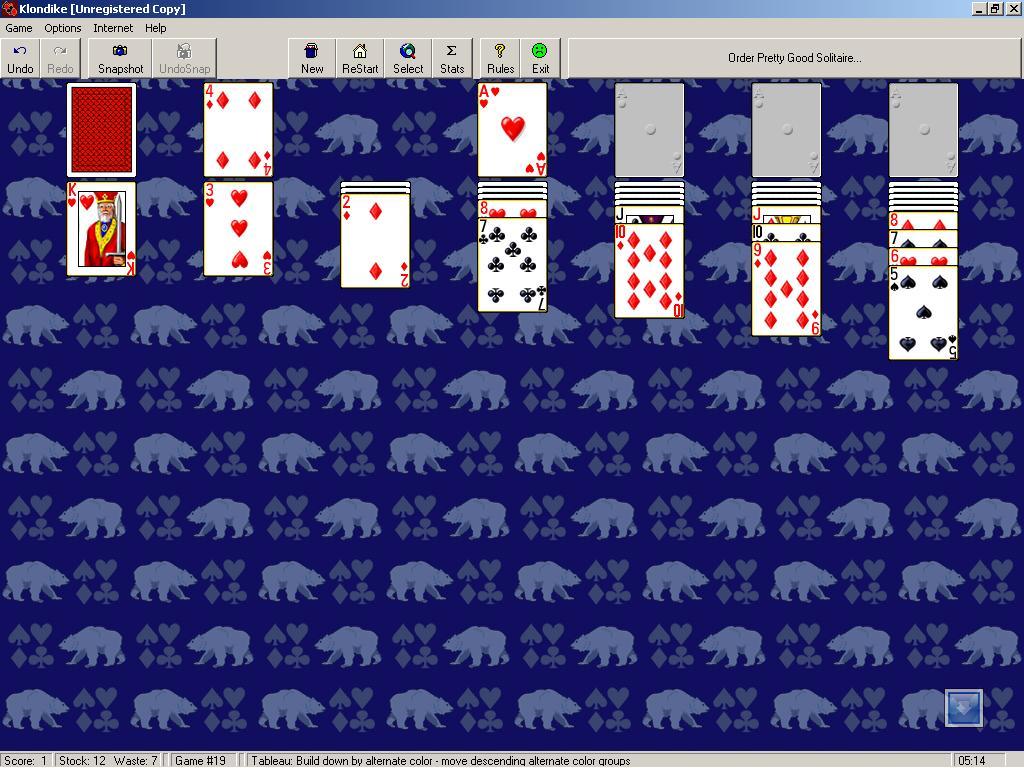 pretty good solitaire in linux
