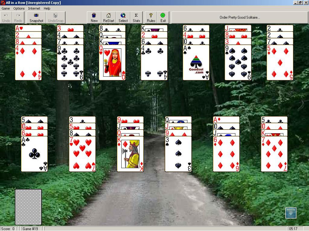 turn off sound pretty good solitaire quest