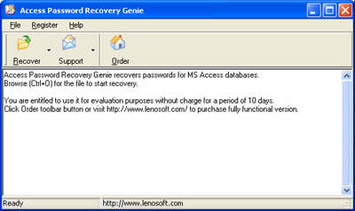 ms access password recovery freeware