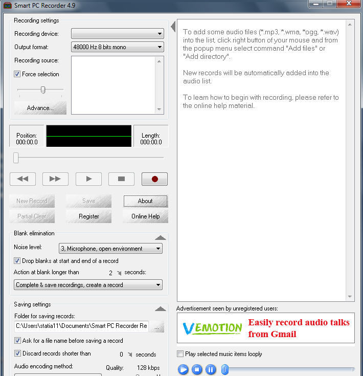 smart recorder for pc