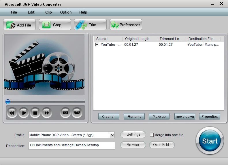 free 3gp video converter download for pc