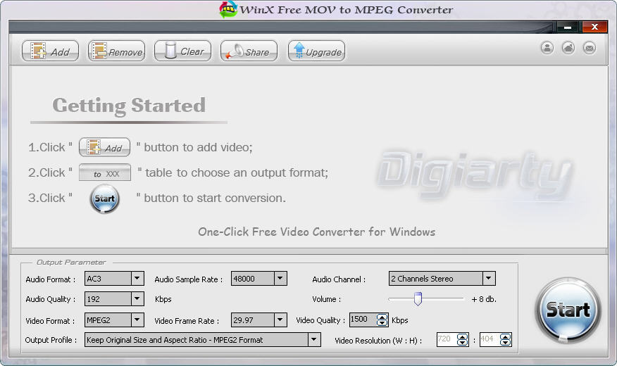 mov to mpeg 2 converter free