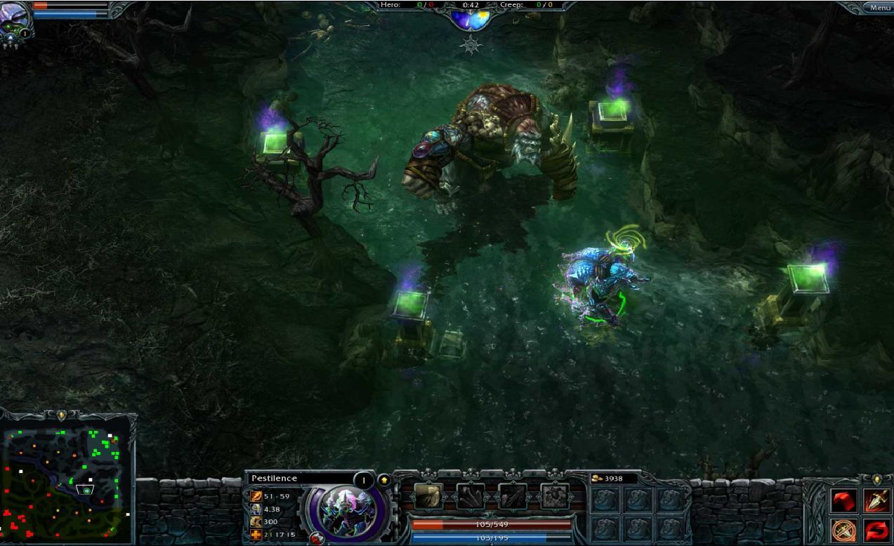 Карта heroes of newerth