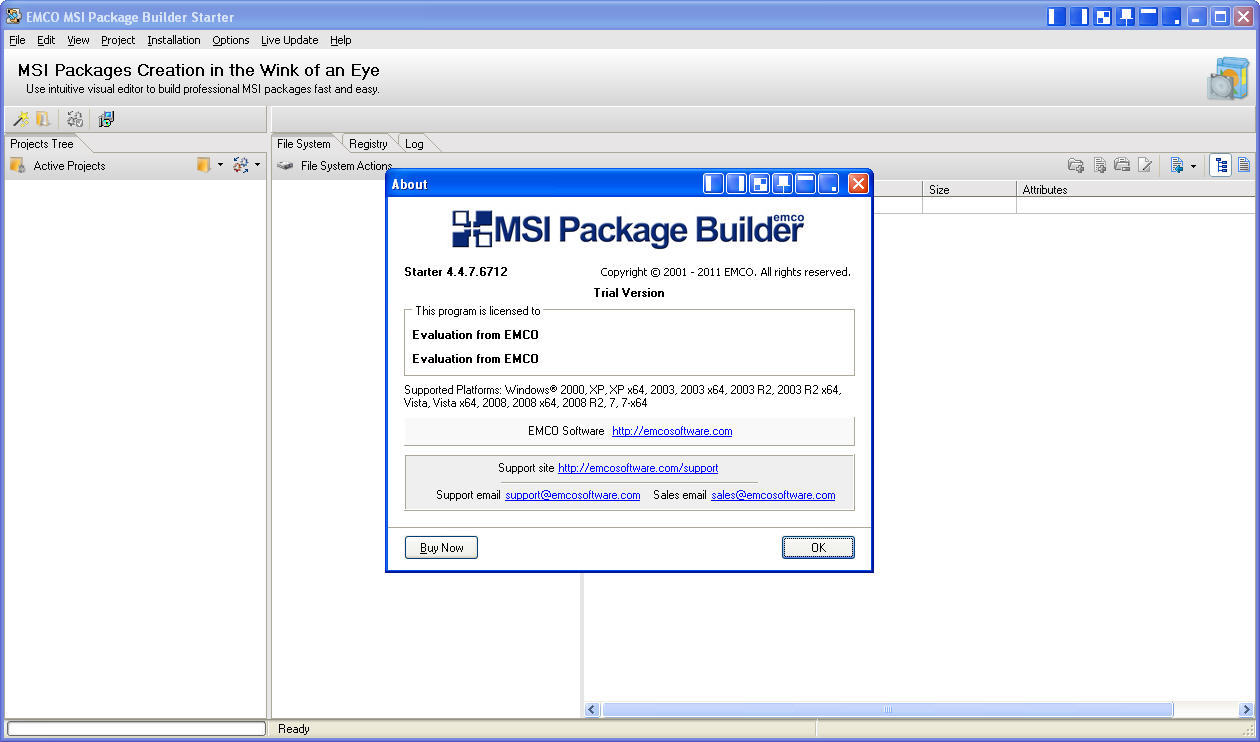 emco msi package builder 7