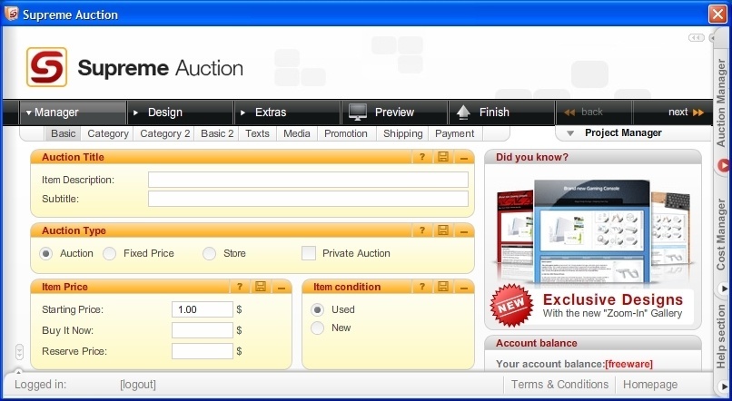 ebay listing software free trial