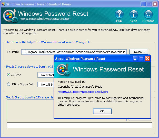 how to get lavish software password reset