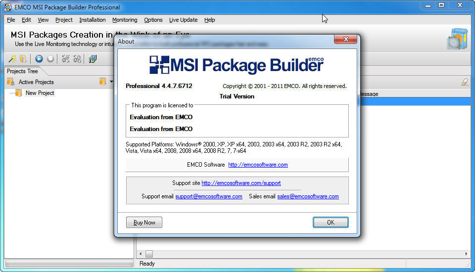 Как пользоваться emco msi package builder