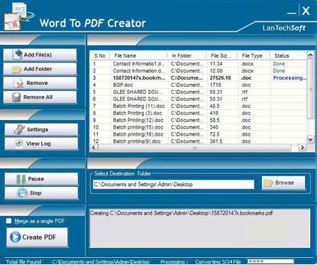 online word to pdf maker