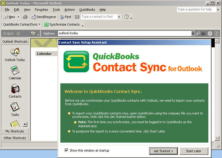 quickbooks contact