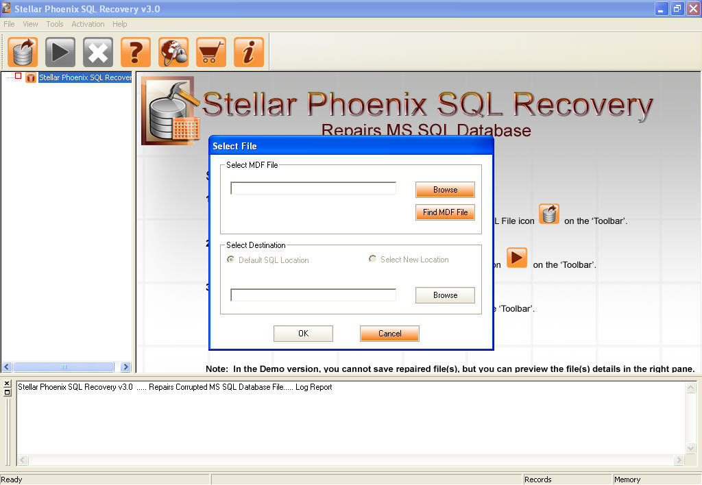stellar phoenix sql database repair key