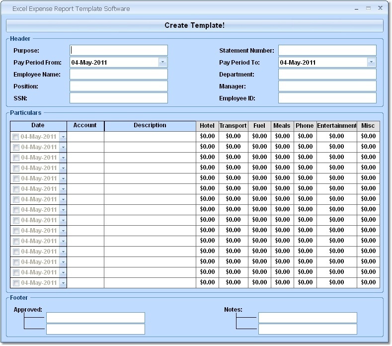 office expenses software free download