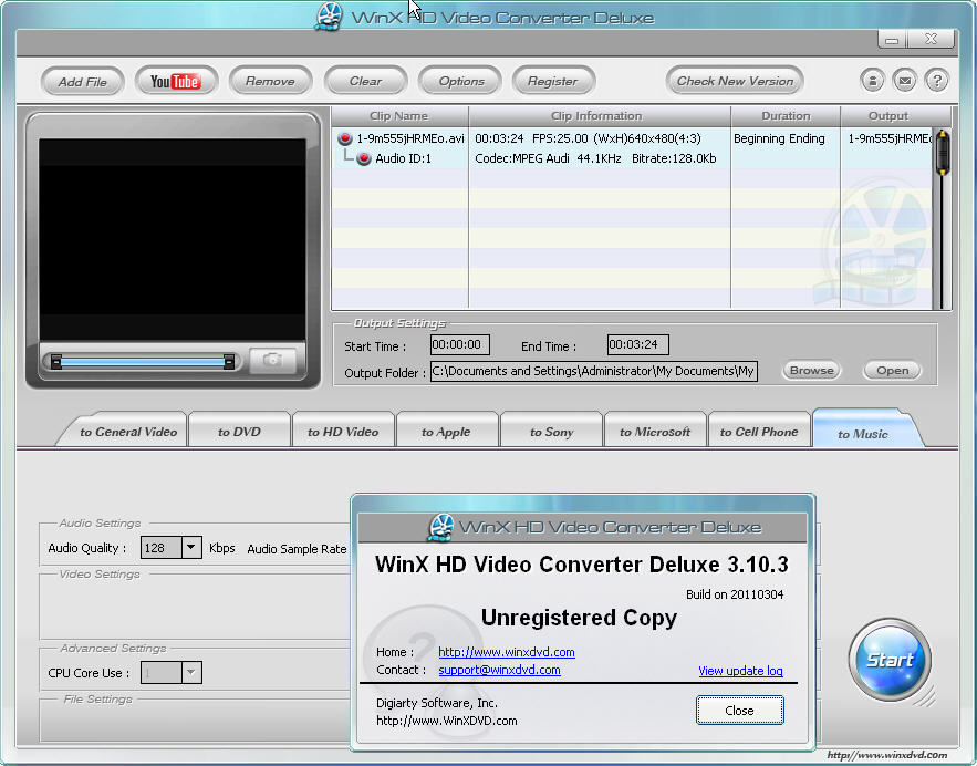 WinX HD Video Converter Deluxe 5.18.1.342 download the last version for android
