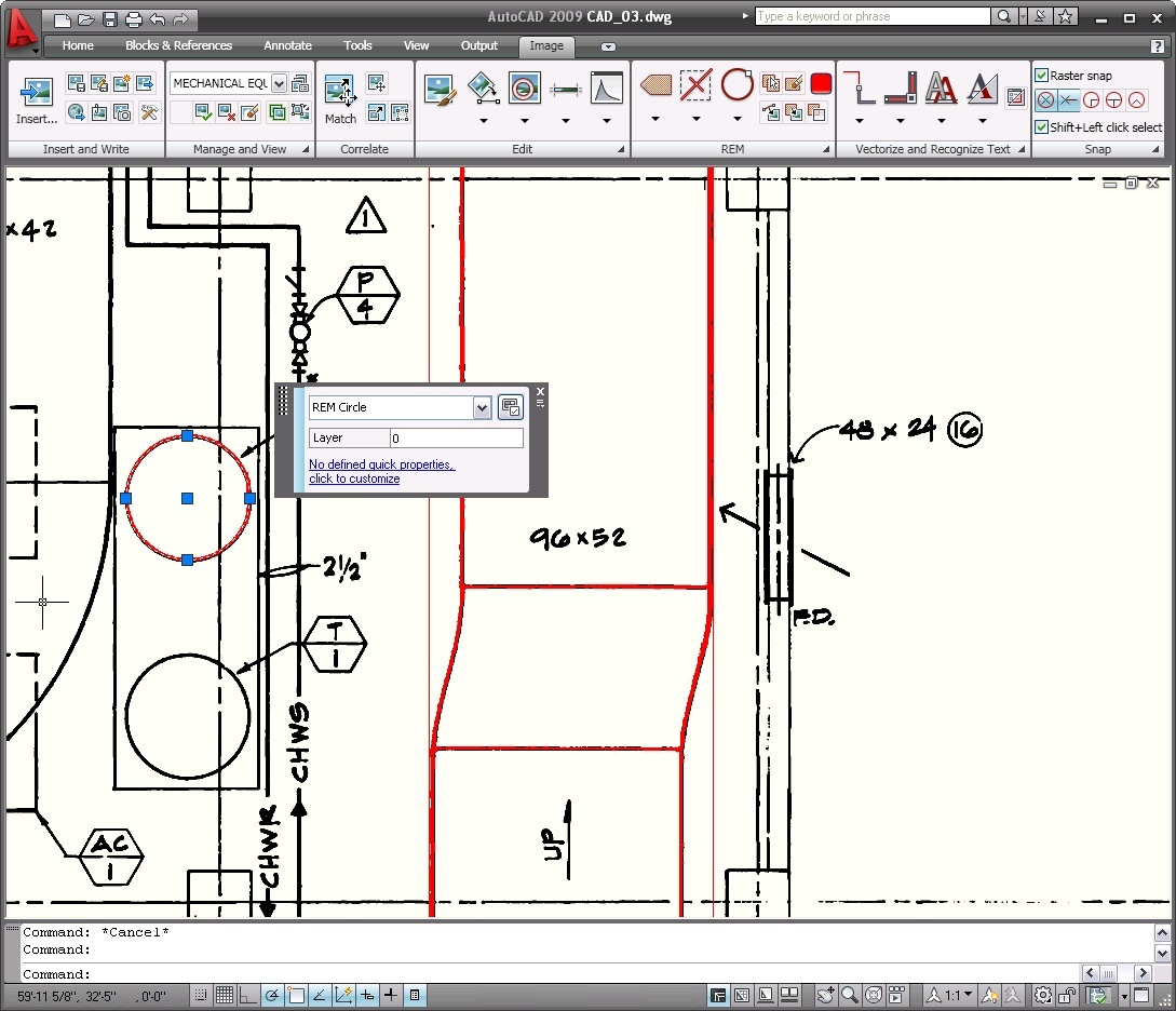 cad raster