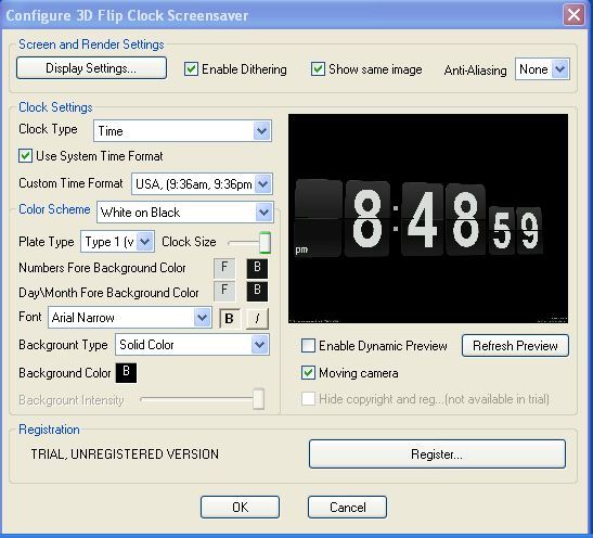 flip clock screensaver windows 8