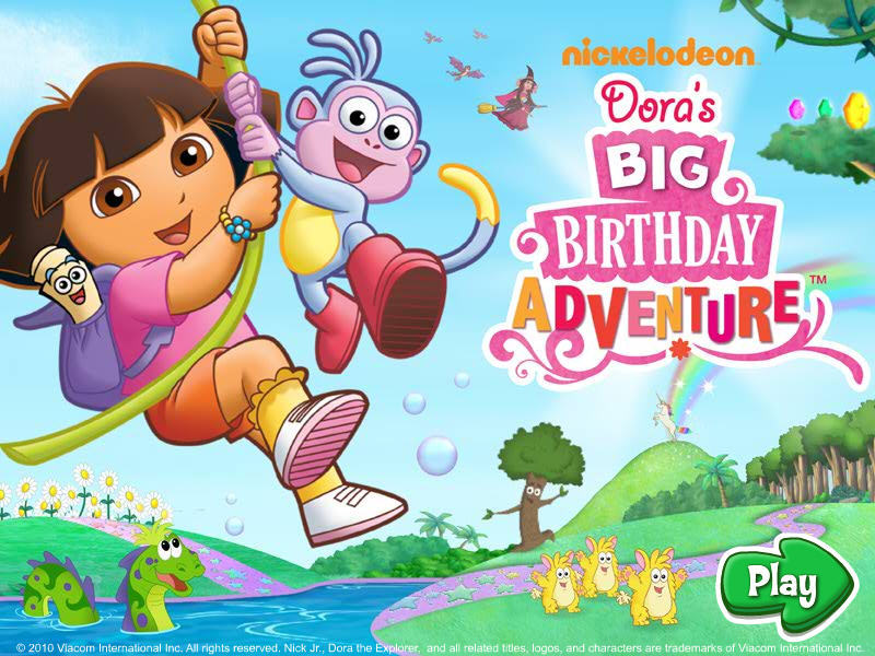 Dora's Big Birthday Adventure - Screenshot #1. 